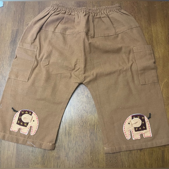 Boys Size 5 Hand Made Thai Shirt and Short Set - Picture 4 of 8